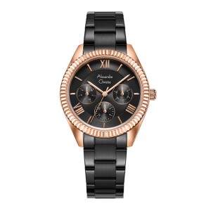 Alexandre Christie AC 2A44 Rosegold Black BFBBRBA